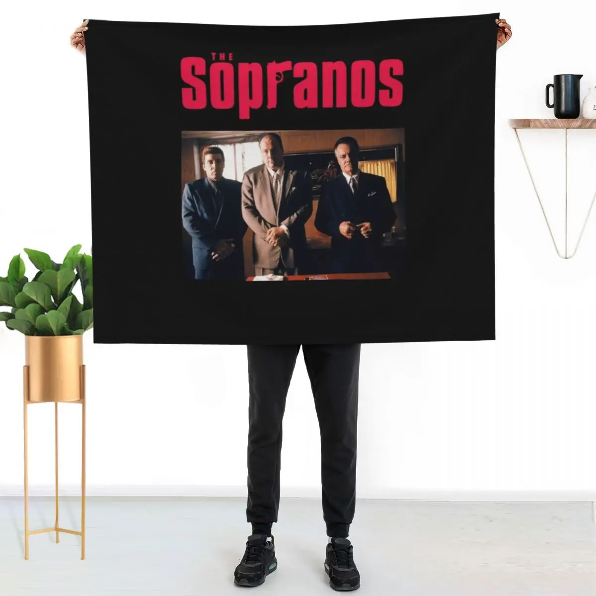 The Sopranos Vintage Throw Blanket Thermals For Travel christmas decoration Cute Plaid Summer Beddings Quilt Thermal Blankets