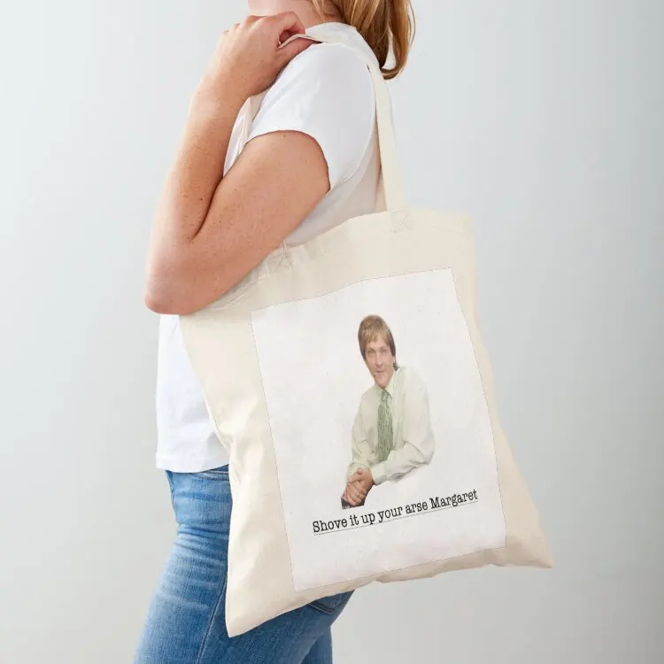 

Mr G Shove it up your arse Margaret Tote Bag Lady bag Women's shopper bag eco pack Canvas