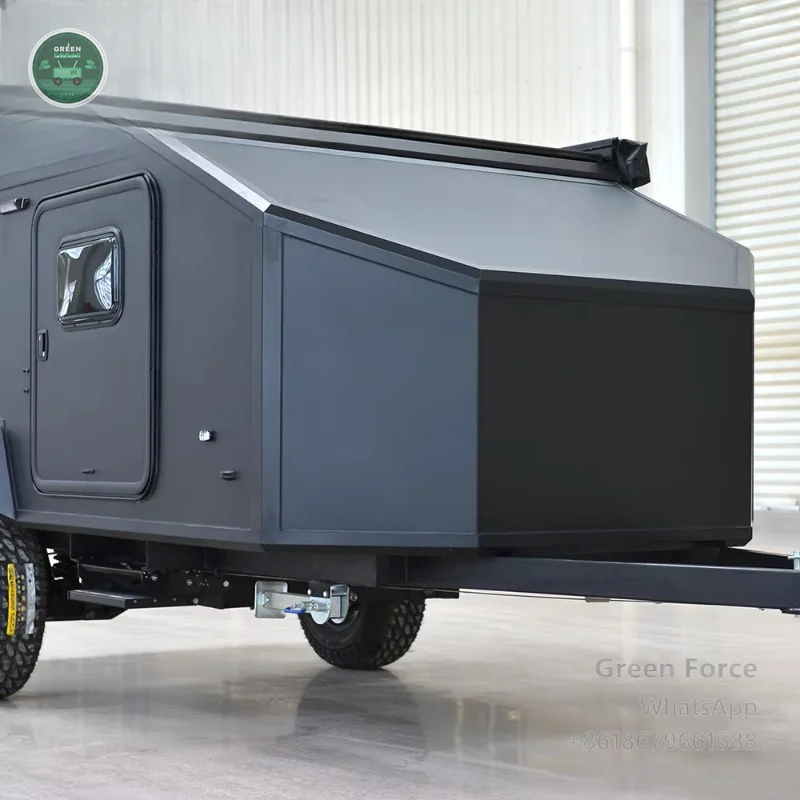 Advantage Overland Camper Trailer - 4-Person Solar-Ready RV with Stainless Steel Kitchen, Independent Suspension & IPX4