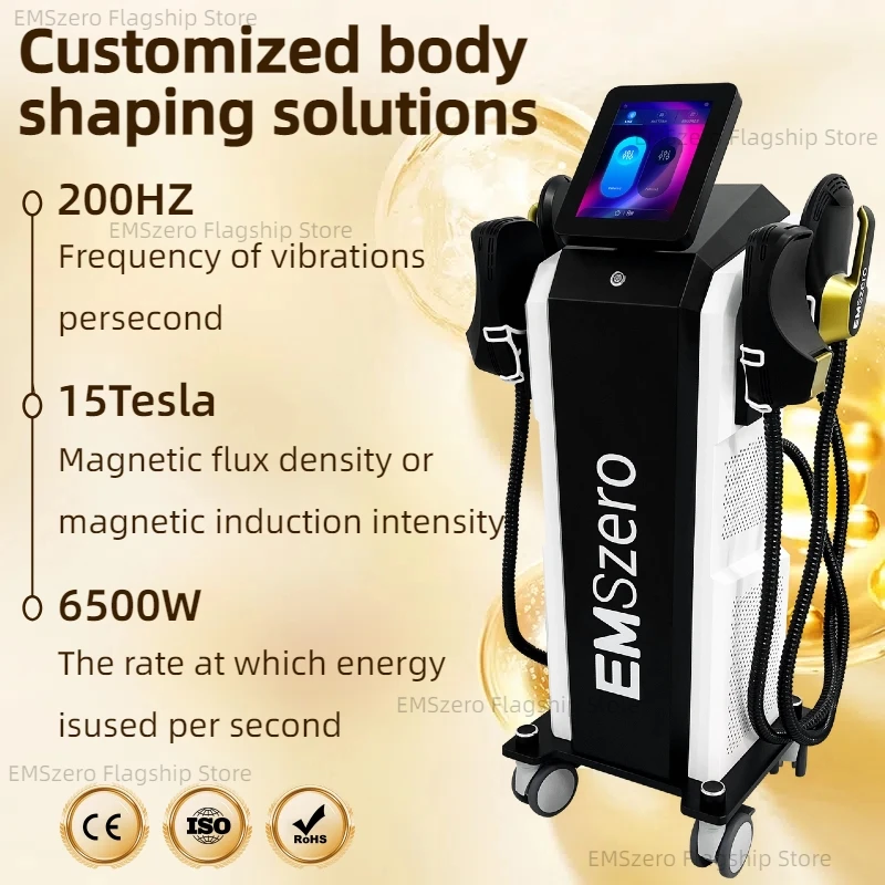 EMS Slimming Device Electromagnetic Radio Frequency Slimming Beauty Device Body Shaping Machine 15Tesla EMSZERO