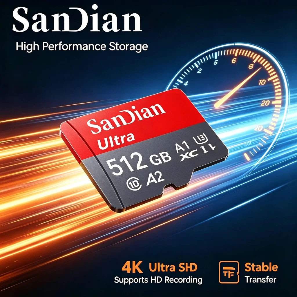 256GB 32GB 128GB 512GB Superior Micro TF SD Card SD Cards TF Cards Memory Card HD Video for GoPro/Body Camera/Phone/Tablet