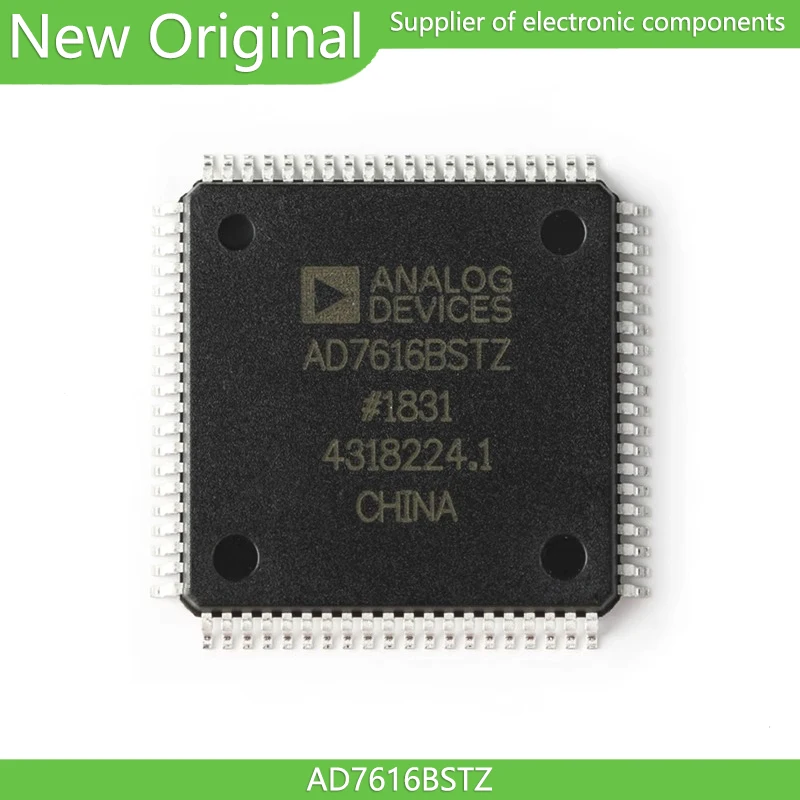 

1PCS AD7616BSTZ AD7616BSTZ-RL AD7616 QFP-80 Analog-to-digital conversion chip ADC In stock 100% Original and New