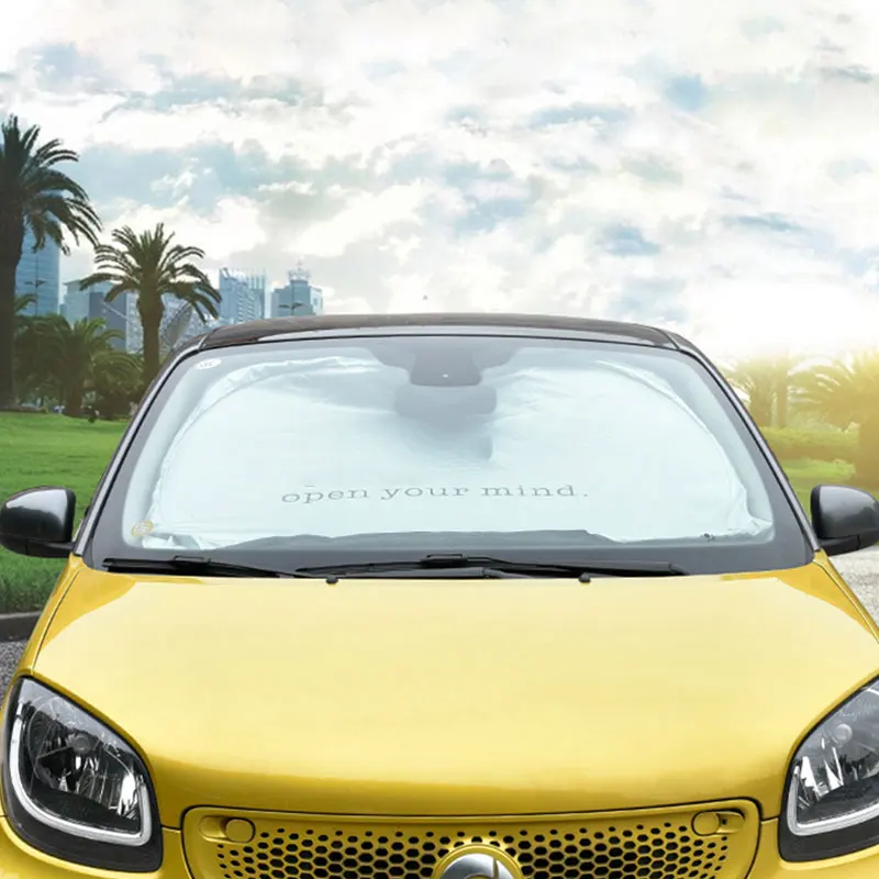 

Car Front Sunshade Roof Sunroof Insulation For Mercedes Smart 451 453 Fortwo Foufour Car Accessories Interior Modification