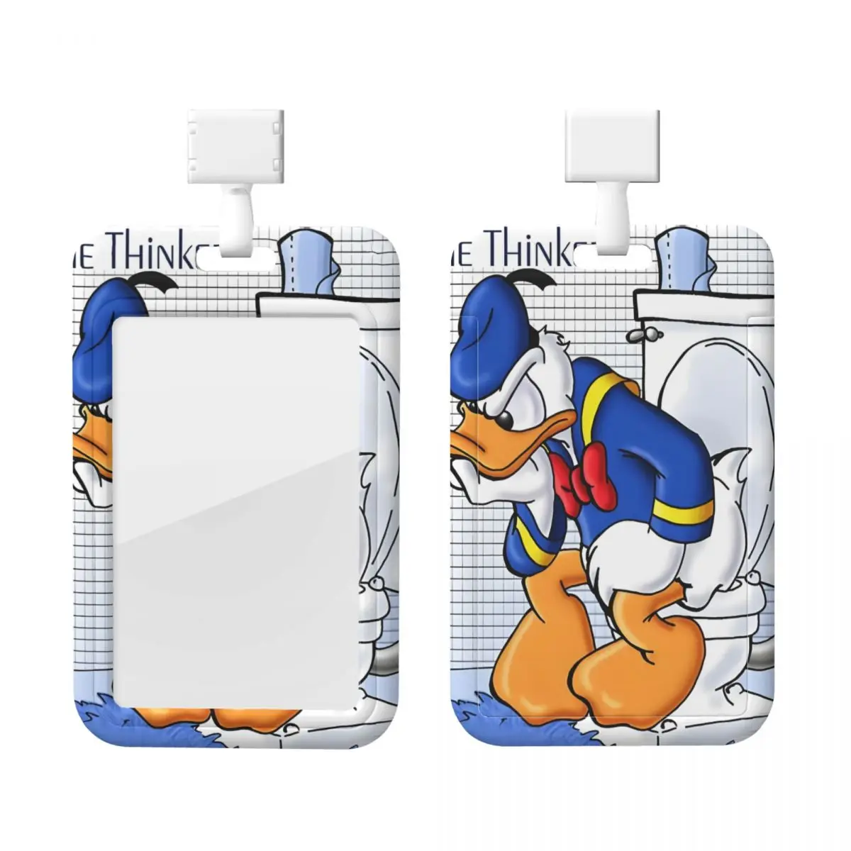 

Пользовательские обои с изображением Дональда Дака, аниме, держатели для бейджей, школьный держатель для карт, унисекс, шейный ремешок, держатели для кредитных карт, шейный ремешок