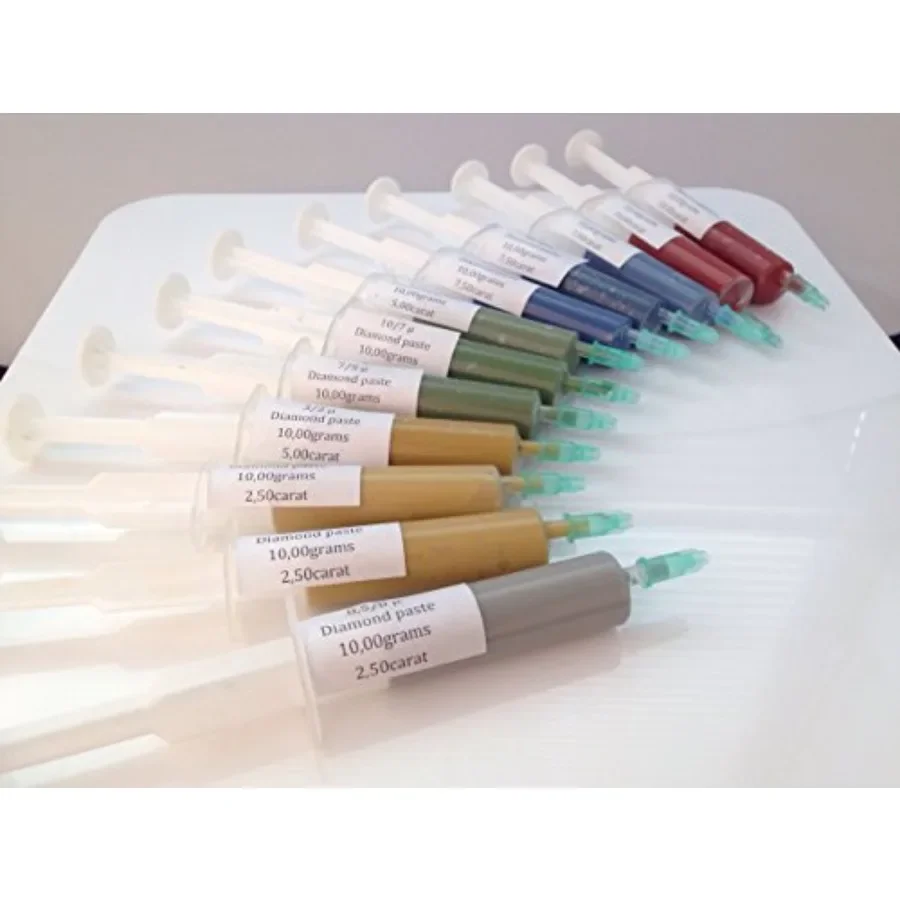 

13 шт. x 10 грамм алмазная паста для полировки, увеличенная концентрация, 0,25-60 мкн