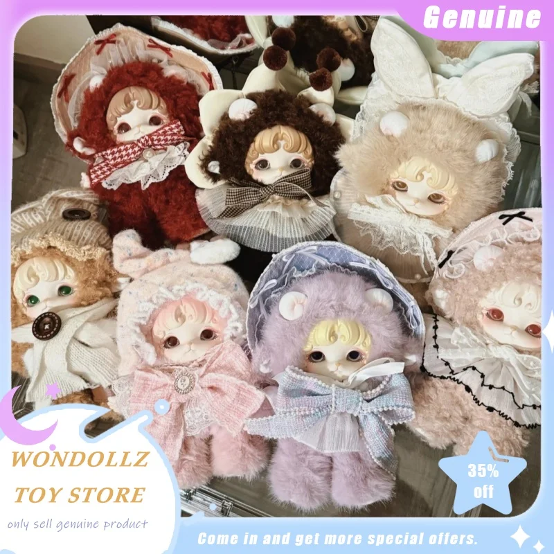 

New Genuine Mijuan Fluffy Sweet Dream Series Blind Box Kawaii Cute Vinyl Plush Doll Bag Pendant Decoration Ornament Girls Gift