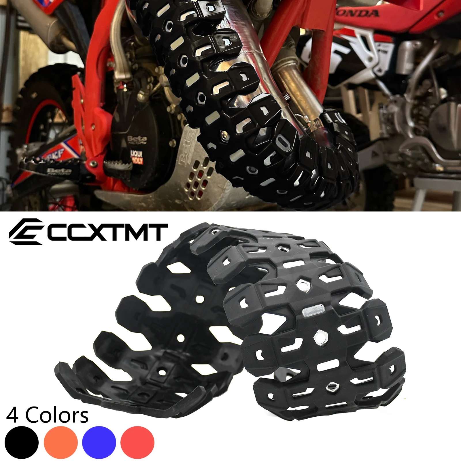 Para beta X-TRAINER 300 2016-2023 rr 300 rr 250 2013-2023 gasgas ec 300 250 xc 2017-2023 protetor de tubo silenciador de escape