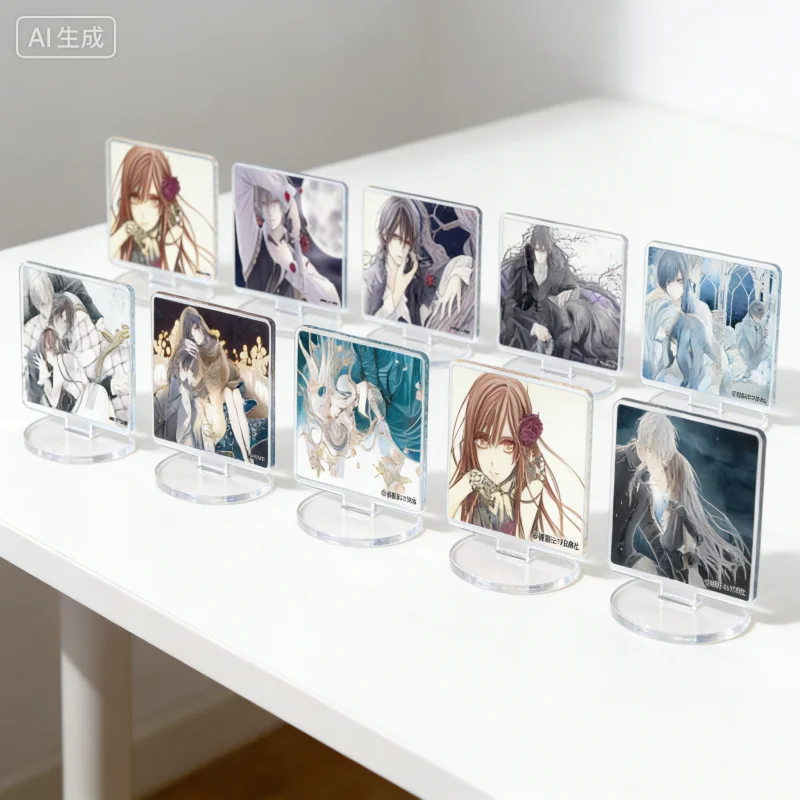 Llaveros de acrílico de Anime Vampire Knight, modelo de placa, accesorios de adorno de escritorio, regalos de colección