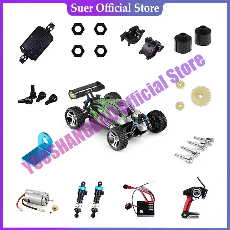 WLtoys 1:18 RC Car Spare Parts for A949/A959/A969/A979 High-Speed Car Original Accessories A959-01 To A949-32