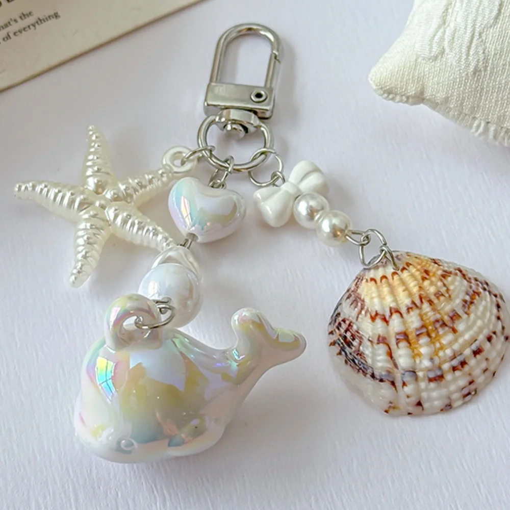 Ocean Pearls Shells Mobile Phone Pendants Bead Beads Gulen P