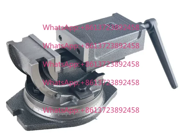 5-Inch tiltable fixed flat mouth pliers universal pliers 360-degree rotating precision taper vice