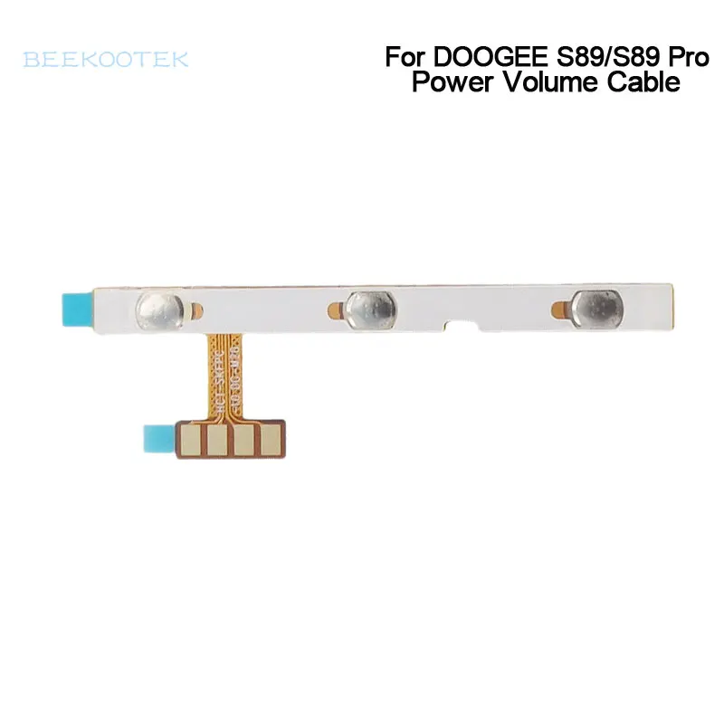 New Original Doogee S89 S89 Pro Power Volume Custom Button Side Cable Flex FPC Repair Accessories For Doogee S89 Pro Smart Phone