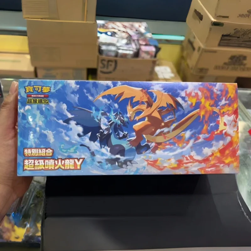 

In Stock Original PokéMon Special Edition Mega Charizard Y - PokéMon Mega Evolution Mega Charizard Collection Card Gift Box