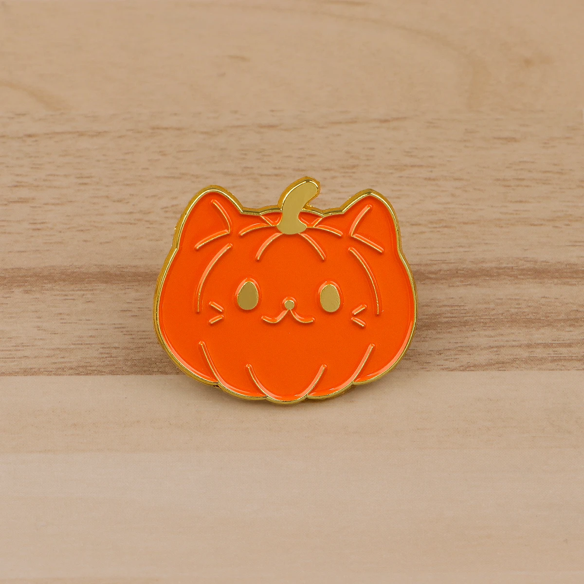 Cat Pumpkin Head Funny Halloween Party Brooches Cute Metal Enamel Pins Lapel Backpack Badges Jewelry Gift Kids