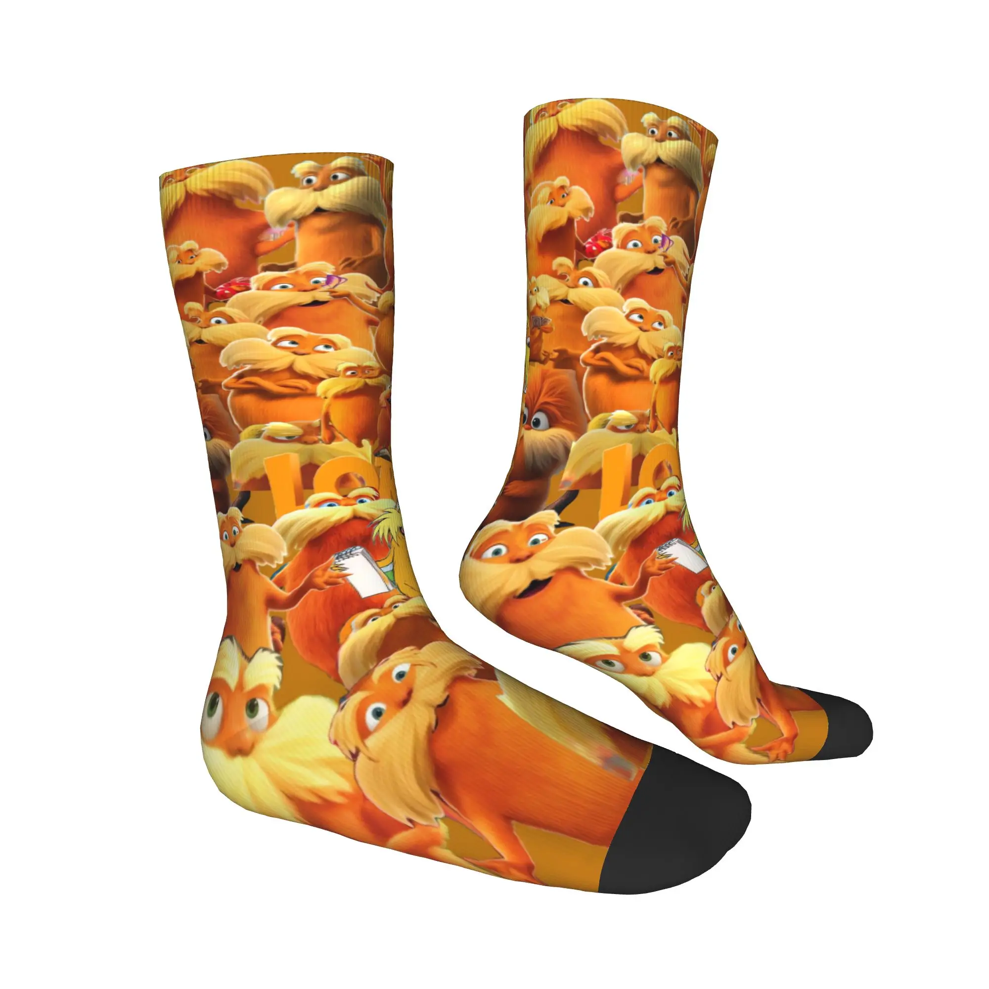 Lorax Socks  Anti Skid Stockings Unisex Men Medium Soft Climbing Socks Autumn Modern Pattern Socks