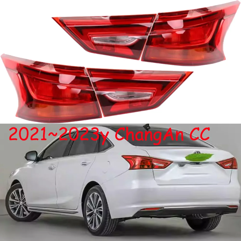 1pcs car accessories bumper tail light ChangAn CC taillight Reflector 2021~2023y chang an fog Taillamp Chang An CC fog lamp