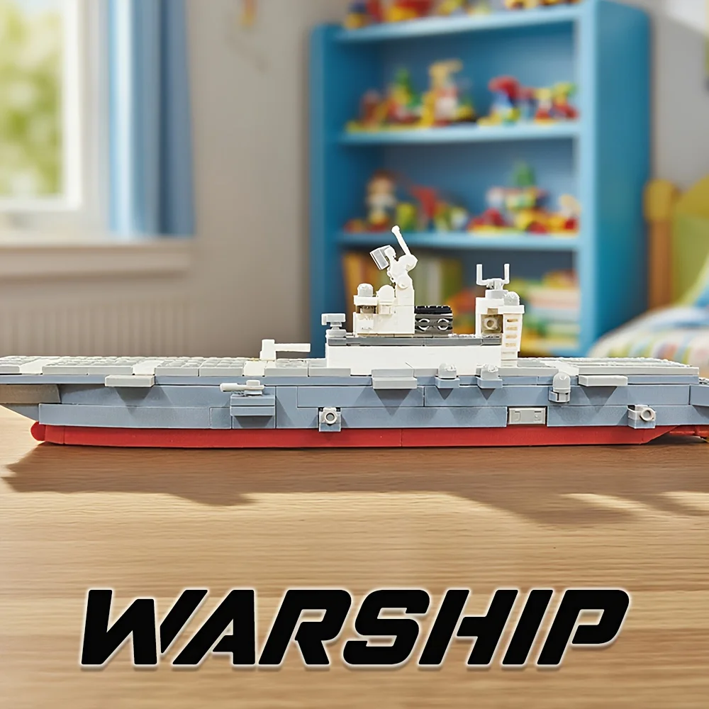 مجموعة مكعبات بناء السفينة لديكور الغرفة والمكتب مناسبة لعشاق السفن هدية مثالية لعيد الميلاد وعيد الشكر والعام الجديد #1