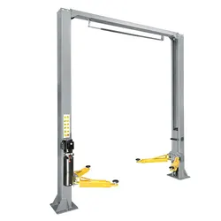 4T Capacity Inground Gantry Two Post Lift Pit Installed 2 Post Auto Hoist Elevadoress De Auto 2 Post Car Lift