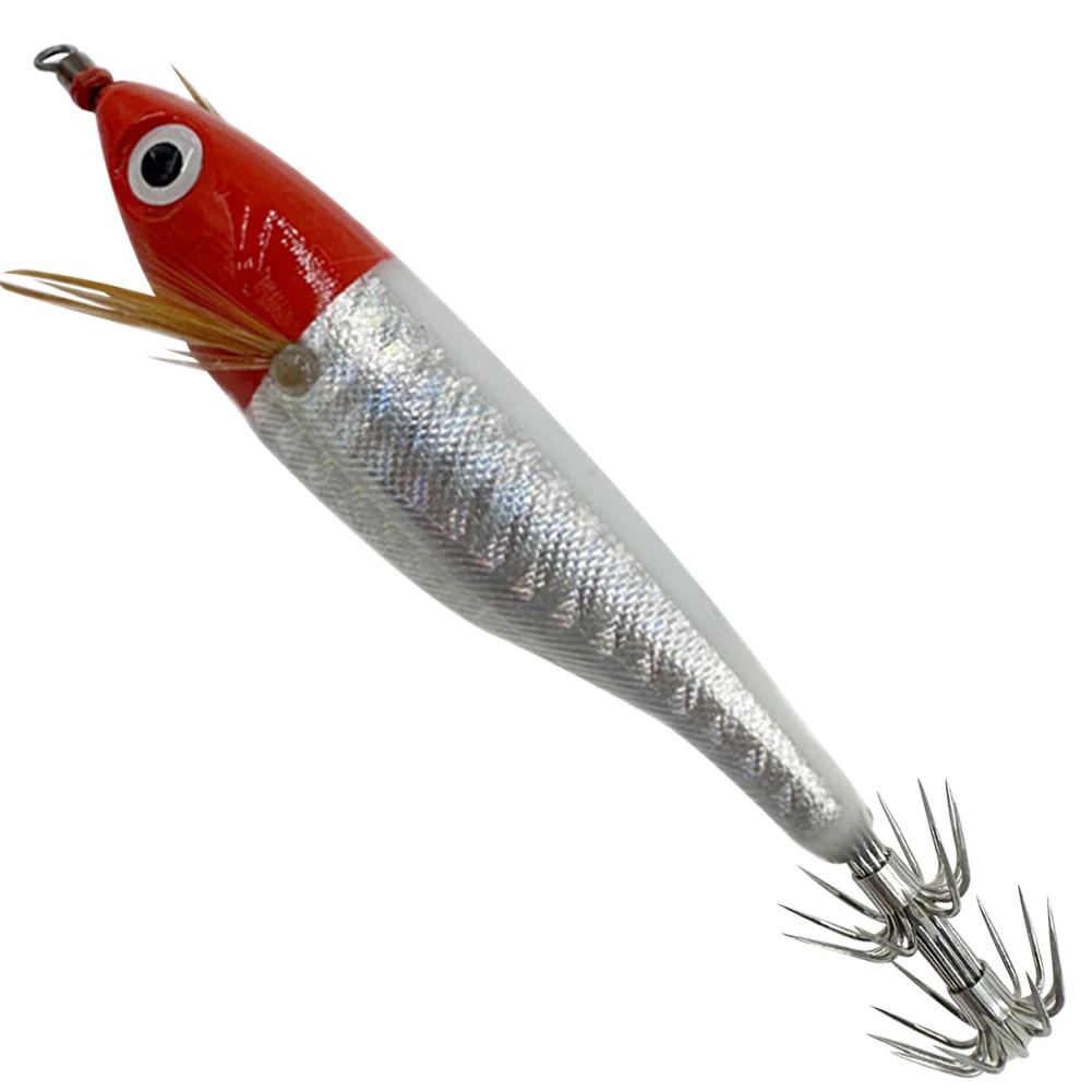 Флуоресцентная рыболовная приманка из АБС-пластика, рыболовные приманки для осьминога, горизонтальная светящаяся плавающая приманка для ночной рыбалки в пресной воде