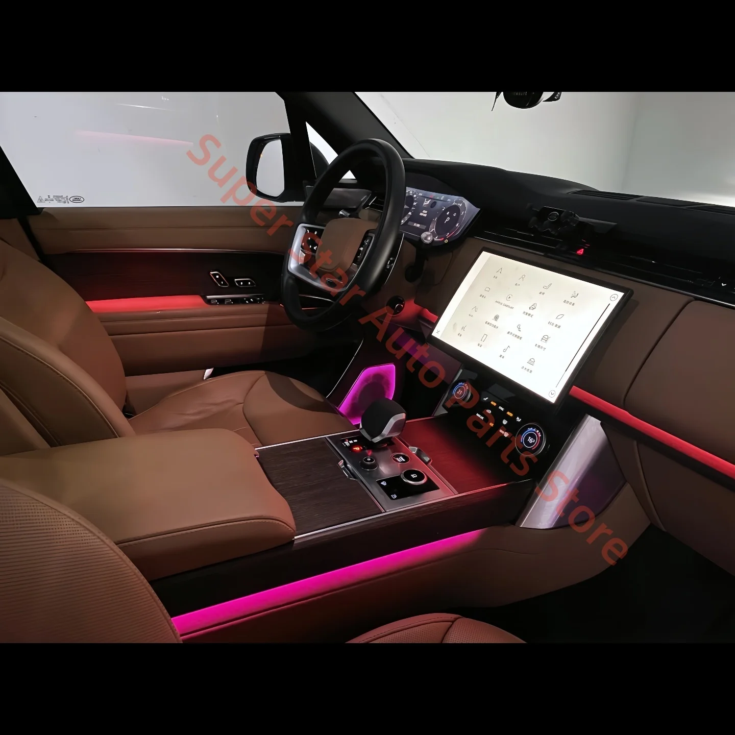 

Атмосферная лампа для Range Rover Autobiography LWB Vogue 2023+ — улучшение освещения салона автомобиля, аксессуары для авто, декоративная накладка.