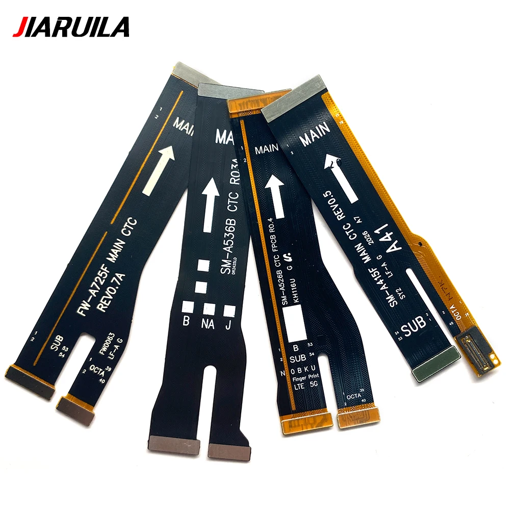 Cable flexible de conector de placa base para Samsung A21S A22 A33 A34 A41 A42 A52 A53 A54 A72 A73 A55 A15 A25 5G pantalla LCD flexible