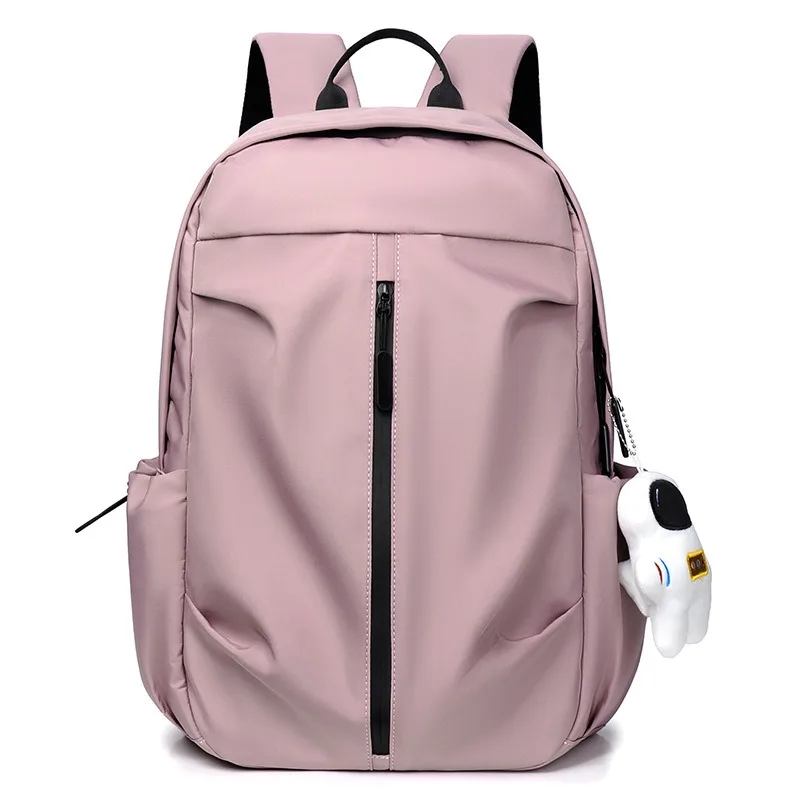 Men and Women with The Same Paragraph Backpack Casual Fashion Pendant Student Schoolbag New Shoulder Backpacks