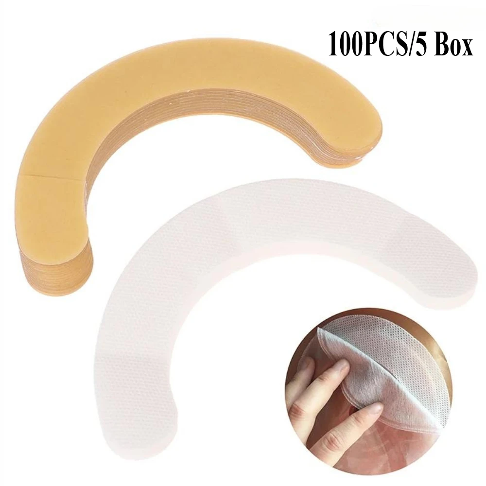 20pcs-200pcs Elastic Ostomy Barrier Strips Hydrocolloid Waterproof Leak Skin Adhesive Ostomy Barrier Tape for Colostomy Bag