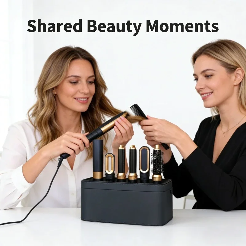 

New Hair Multi Styler 5 in1 Hair Dryer Curling Iron Hair Straightener Hair Brush For Daily Use