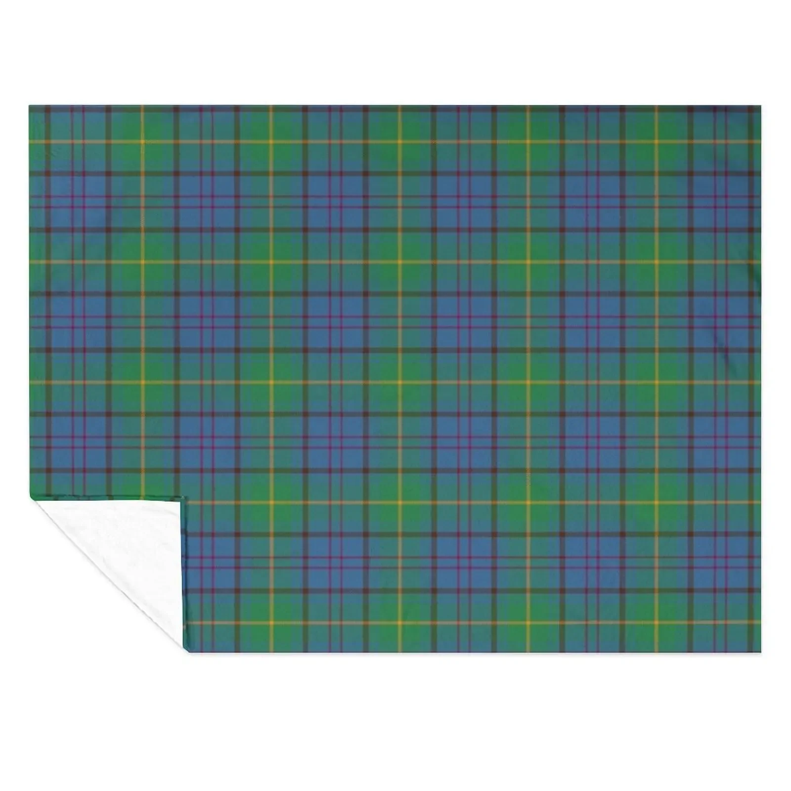 

County Donegal Irish Tartan Throw Blanket Soft Plaid decorative Blankets For Sofas Sofas Blankets