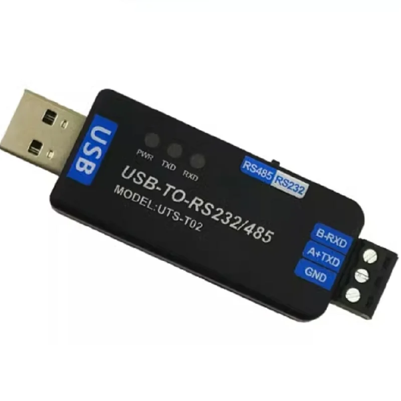 Industrial USB to RS485/RS232 Communication Module Bidirectional Half Duplex Serial Line Converter Communication Module