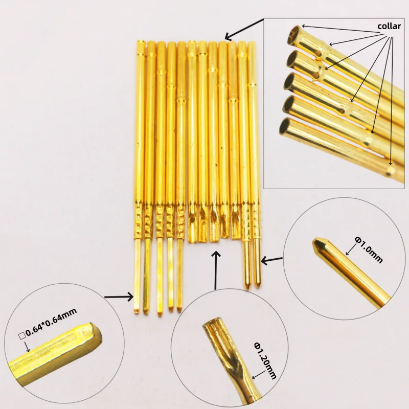 20 Or 100PCS RL75 Series PCB Test Probe Receptacle Pogo Pin Connection Socket RL75-2S 4S 2W 4W Spring Test Pin PL75-B PL75-B1 - Image 3
