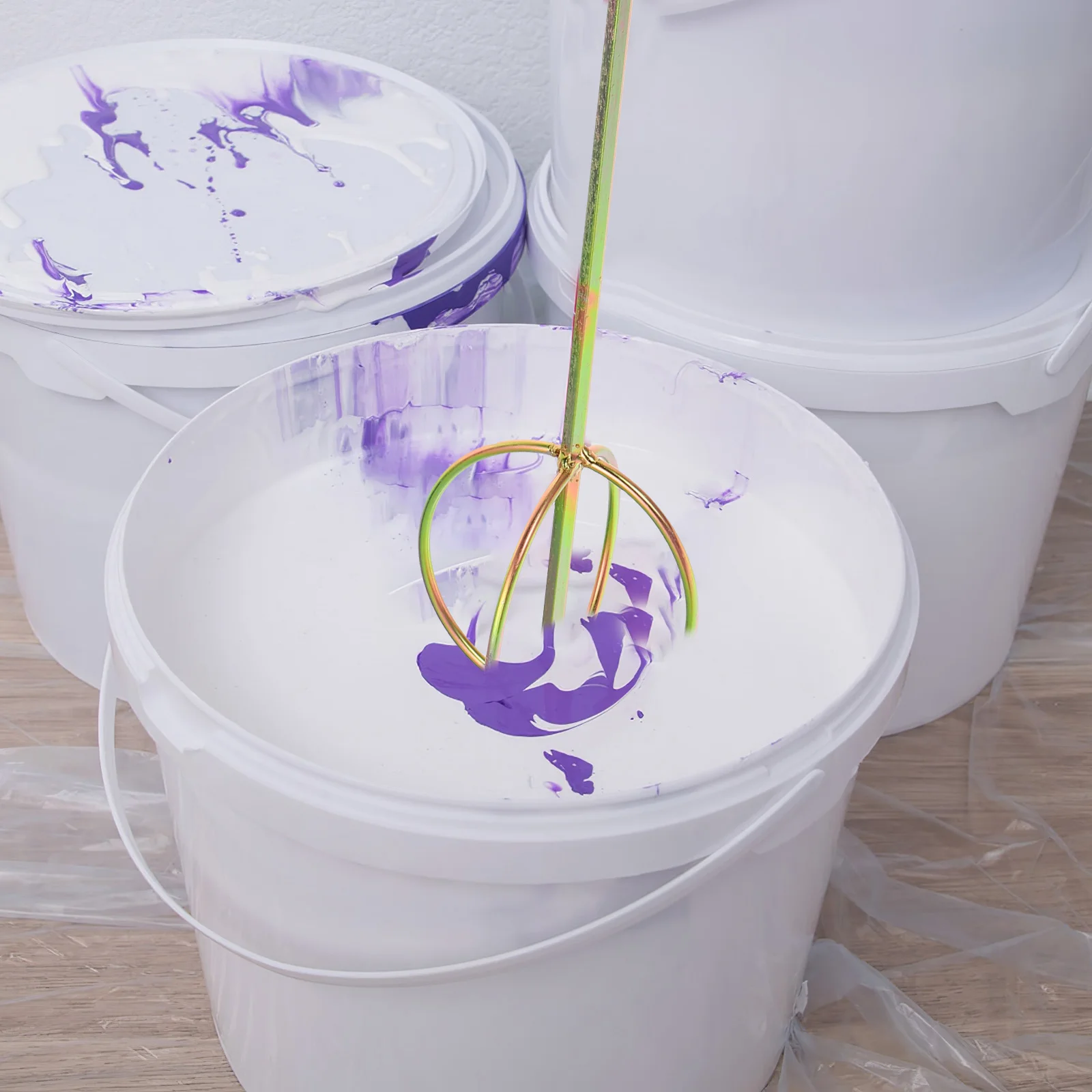 

Electric Drill Stirring Rod Hexagonal Handle Mud Mixer Grout Tool Concrete Paint Attachments Resin Mixing Bit Handheld Component