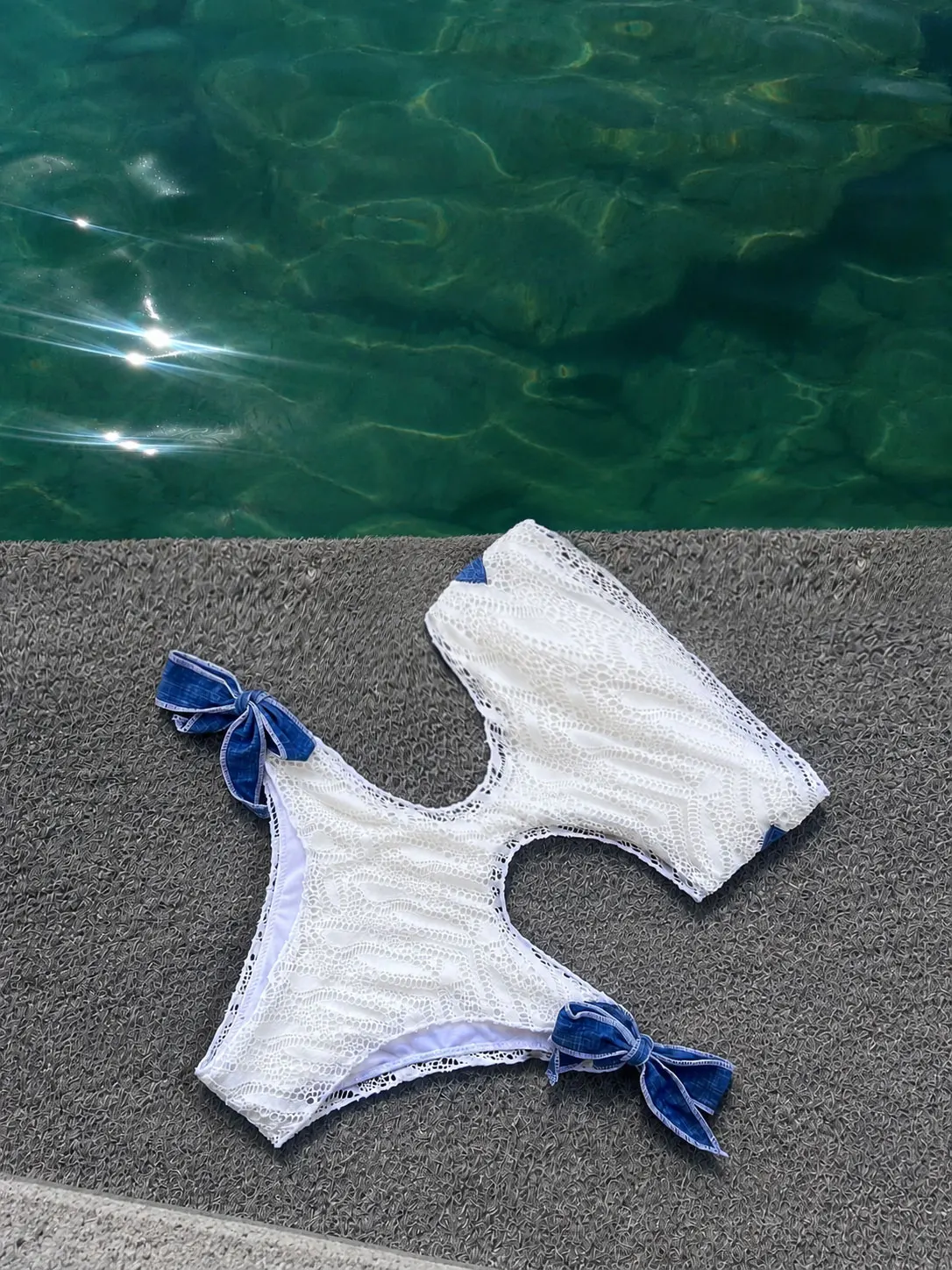 Sexy Bandage Backless One Piece Swimsuit Women's Swimwear Fashion Lady Strapless Bodysuit Luxury Mujer Summer Vacation Beachwear