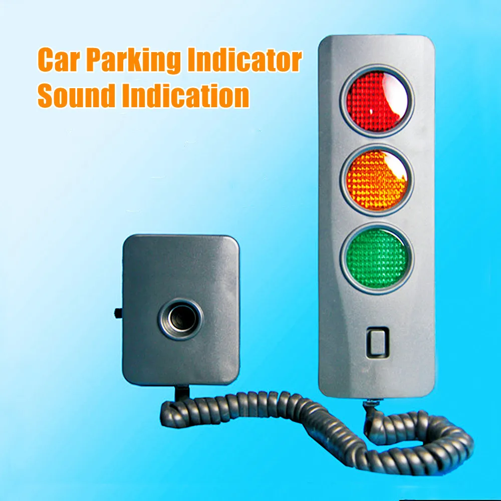 

OQ-21 Car Parking Sound Alert Indicator Three LED Stages Car Parking Indication Light Automatic Calibration Parking Aid System