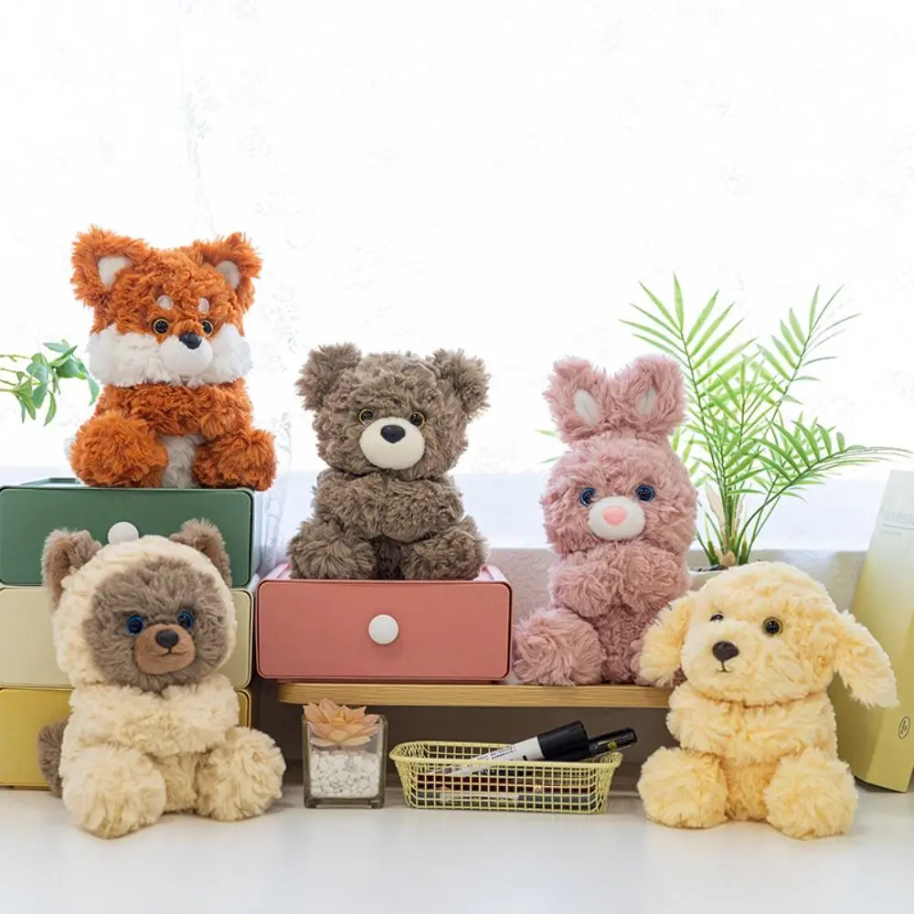 

Офисная спящая курица, имитация свиньи, полипропилен, хлопок, маленький медвежонок, енот, чучело, кавайный слон, детская девочка