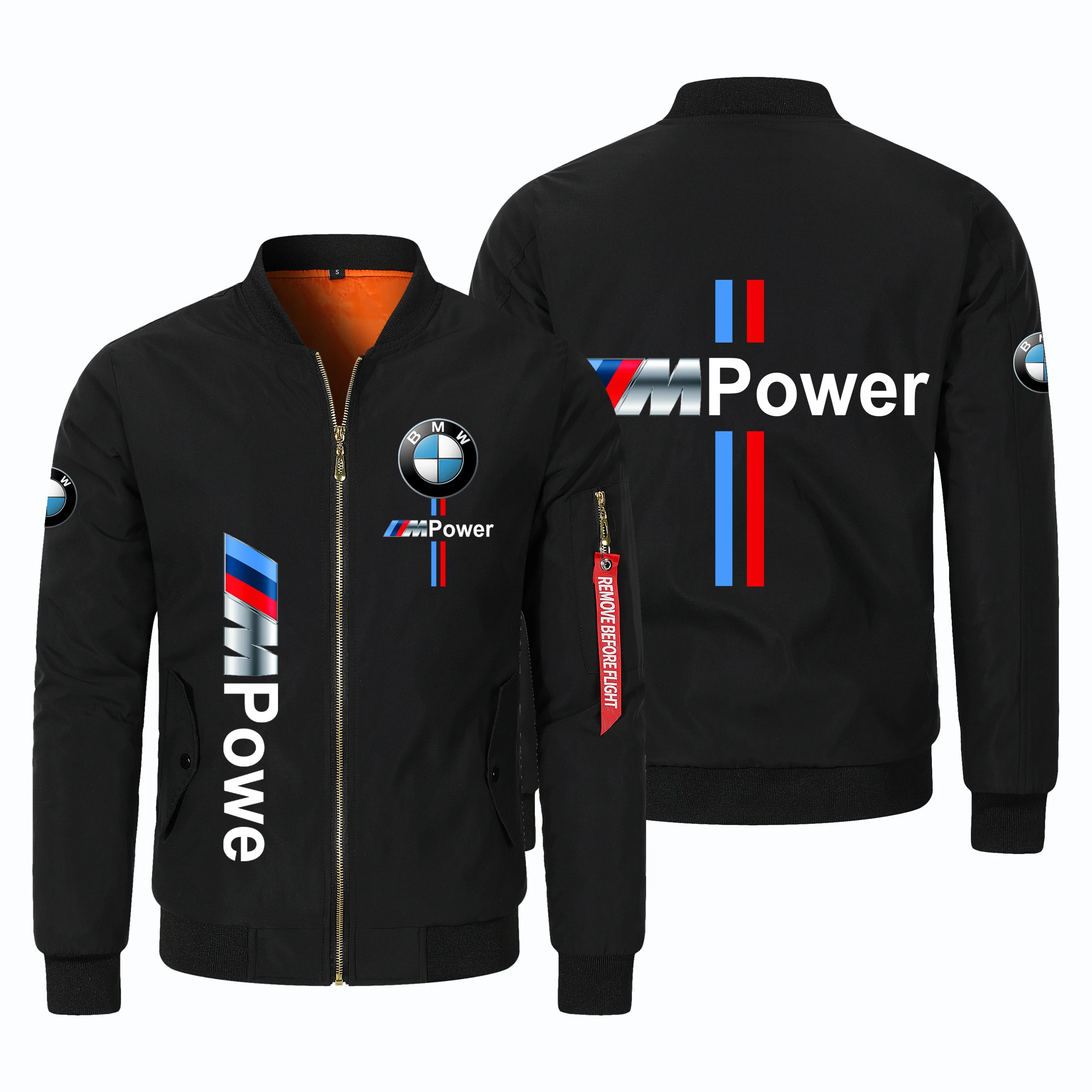 Casual And Minimalist BMW Fleece Jacket Men's Racing Clothing BMW Jacket 2025 New Cutdoor Sports Ctorcycle Zipper Jacket