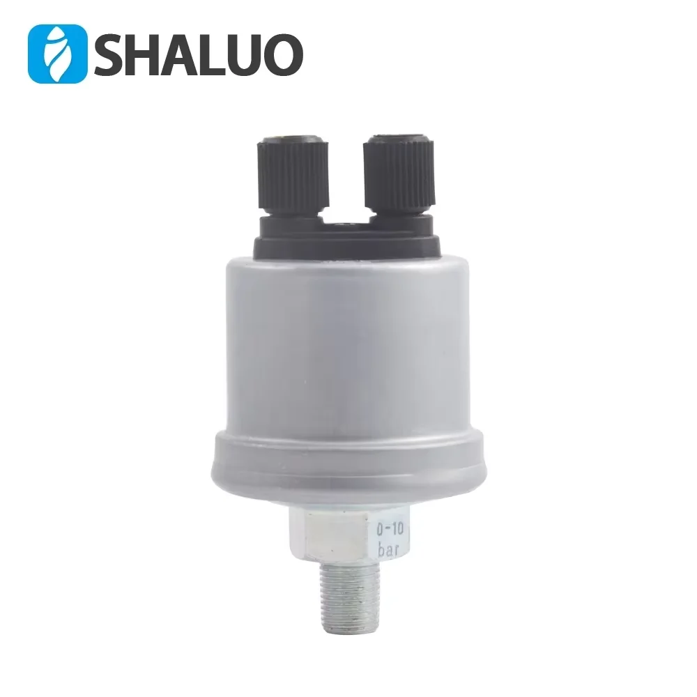 Universal 1/8NPT 0 to 10 Bar Oil Pressure Sensor Switch Match With Oil Pressure Gauge Diesel Generator Accessories Parts