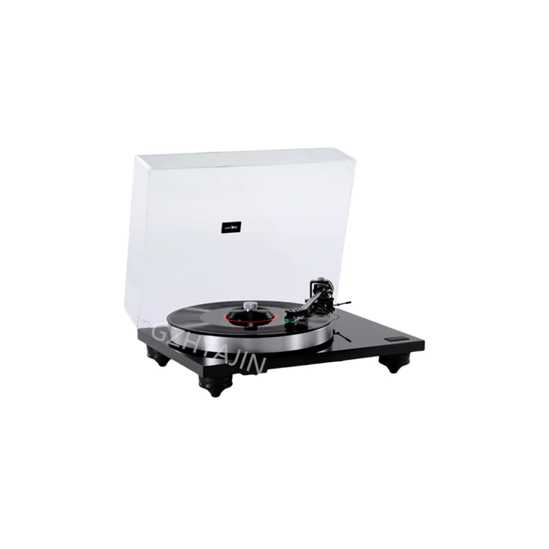 New LP-007 vinyl record player, record player, with tone arm cartridge, disc suppression.