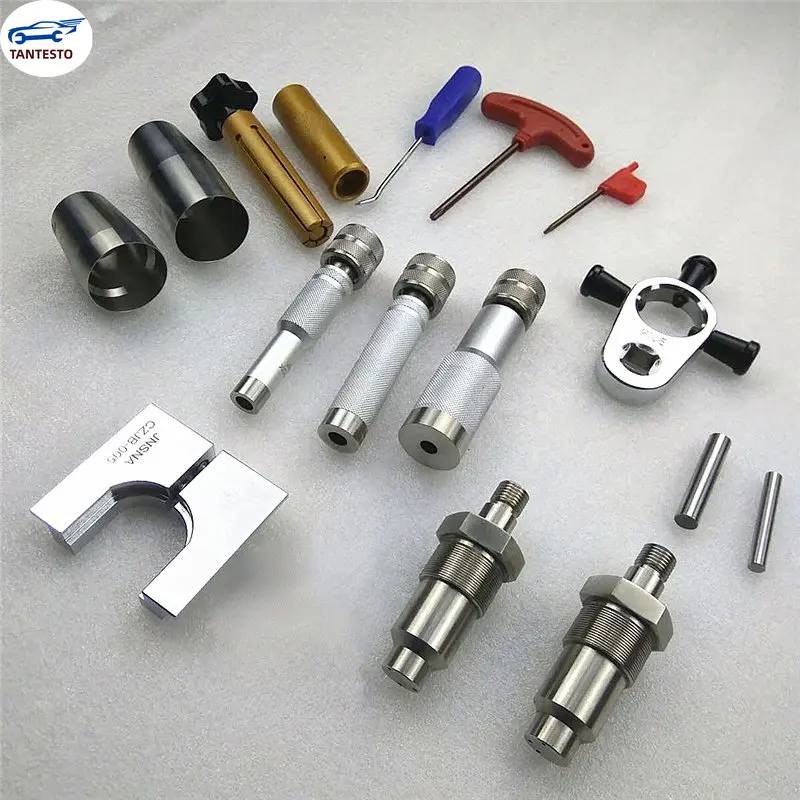 

CAT C7C9 HEUI Common Rail Injector Disassemble Clamp Injection Pressure Test AHE Trave Measuring Tool Set