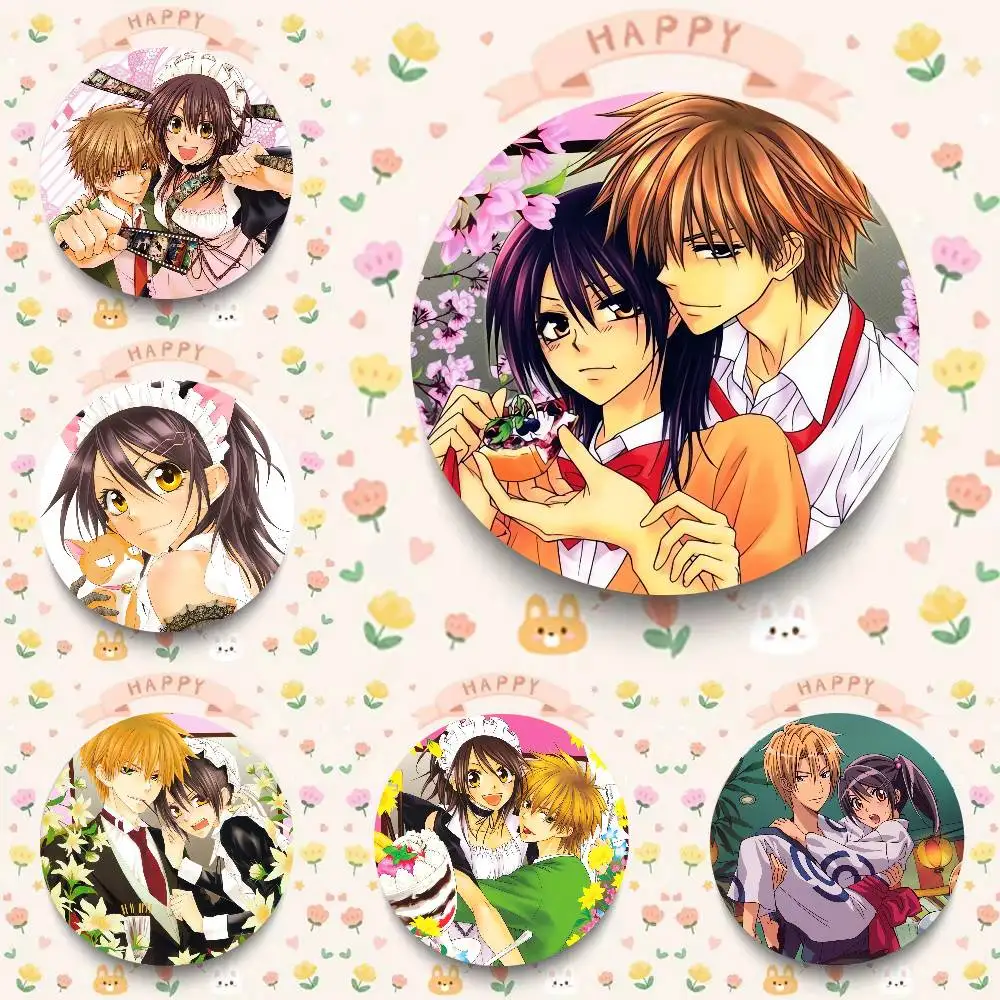 Anime Maid Sama! Anime Pins Creative Brooches Character Icon Badges For Clothes Decoration Backpack Accessories Gifts