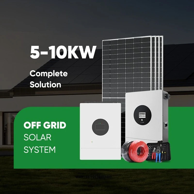 SUNWAY Solar Energy System 10KW 8KW Off Grid Complete Set 5kw 6kw 7kw Hot Sale Home Use Lithium Battery