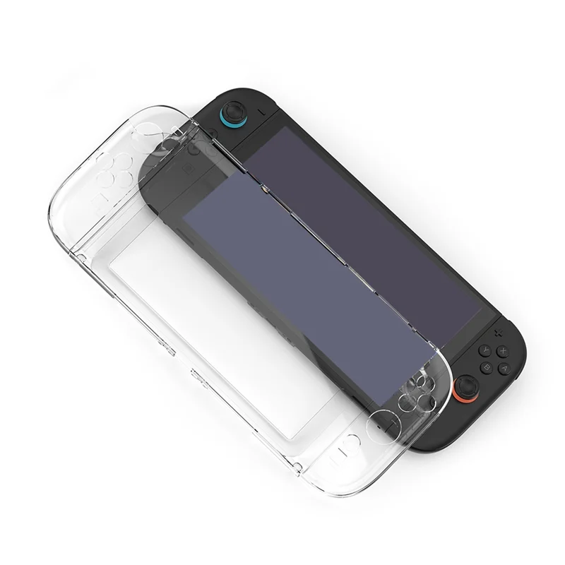 

【Купите сейчас】для Switch 2, полная защита консоли, прозрачный кристаллический ПК, жесткий противоскользящий защитный чехол