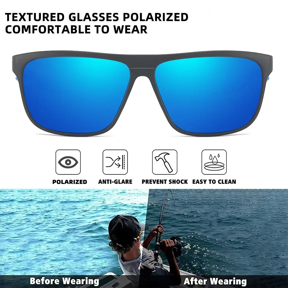 

XUKA 60-16-143 Myopia Men TR90 Driving Prescription Customized Hyperopia Athletic Glasses Myopi Sunglasses Polarized Glasses