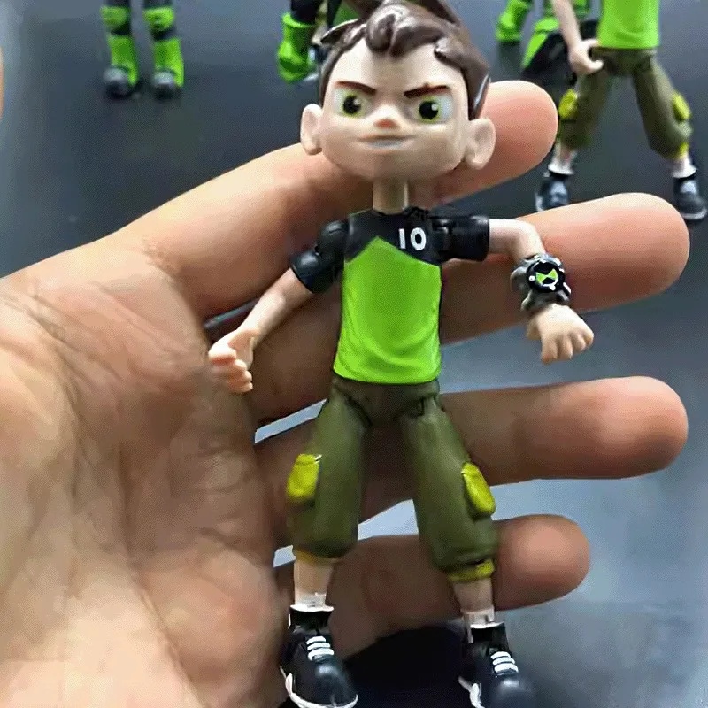 Protectorse of Earthes BEN10ES Fourarms Kense Tennysons Action Figures Anime Character Doll Collection Model Toy Gift