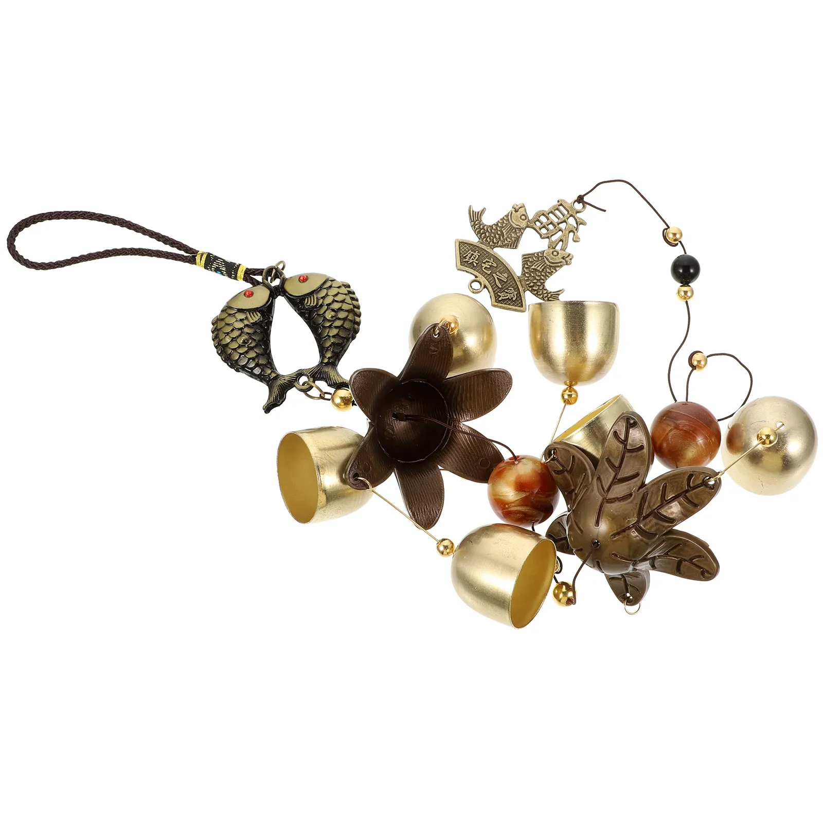 

Copper Wind Chime Hanging Outdoor Garden Garden Door Window Decor Vintage Bell Wind Chime Bells Vintage Bells