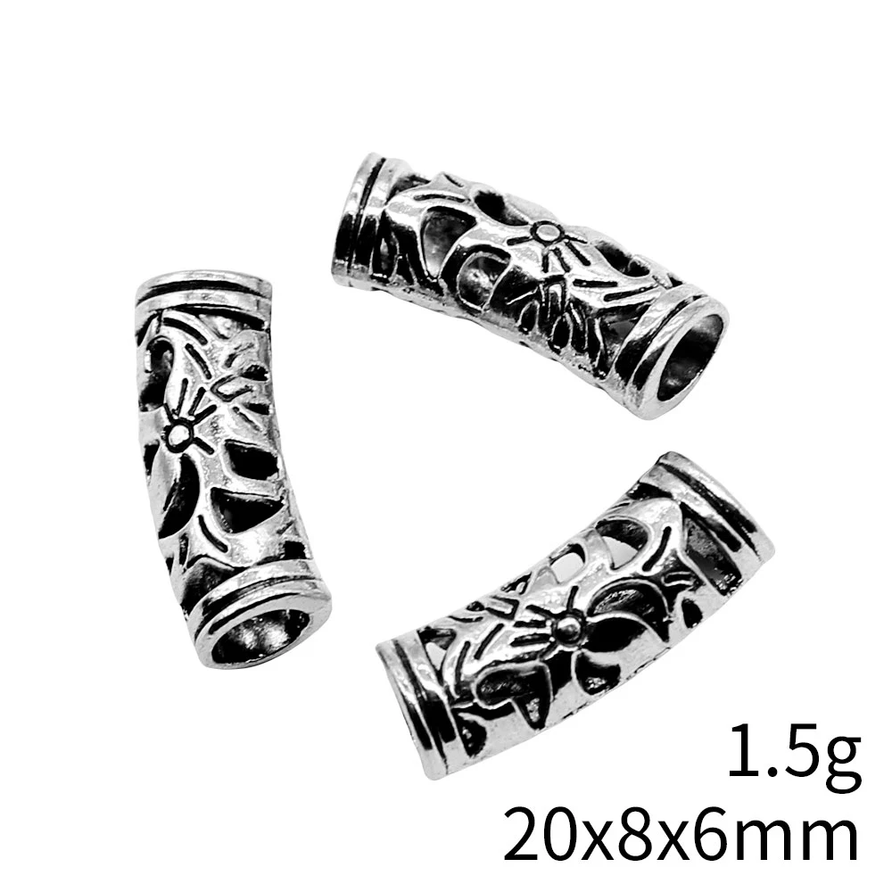 Birthday Gifts Accessories Parts Pendant Head Bend Tube Jewelry Findings & Components Findings For Diy