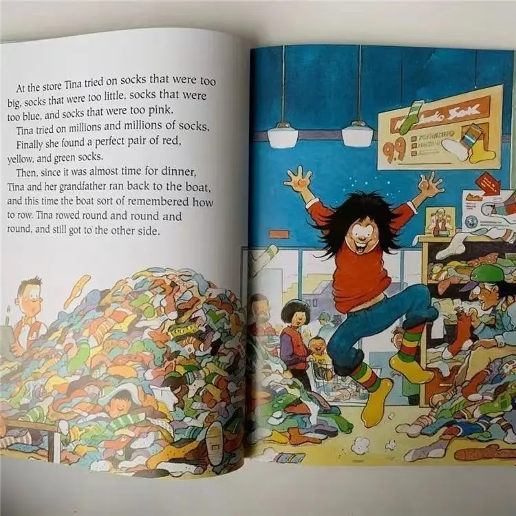 Dziadek Munsch tells stories Robert Munsch otwiera 23-książki angielskich opowiadania na dobranoc