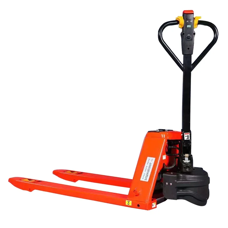 Electric Control Handle Self Lift Battery Charger 1ton 2t Full Electric Powered Pallet Truck