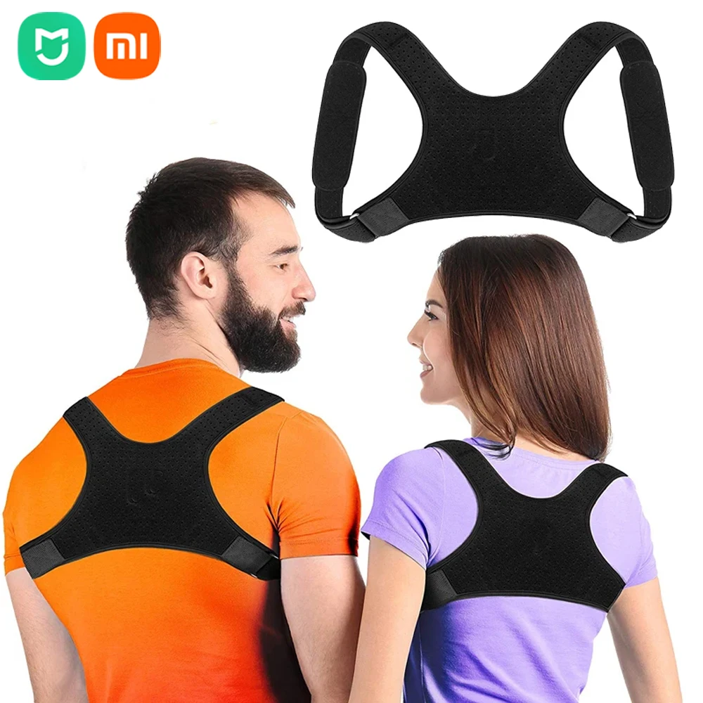 New Adjustable Back Support Posture Corrector Belt Shoulder Back Support Belt Lumbar Braces Belt Shoulder Posture Correction