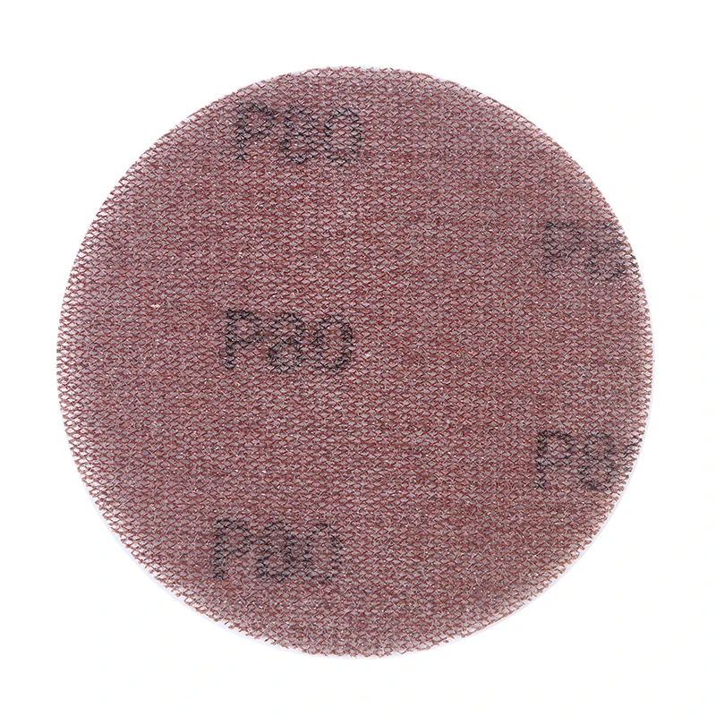 

10 шт./упак. 5 дюймов абразивная беспылевая сетка на липучке шлифовальная бумага 125 мм сетчатые шлифовальные диски антиблокировочная шлифовальная наждачная бумага